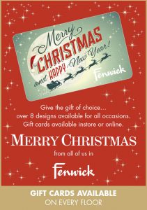 Fenwicks - Merry Christmas
